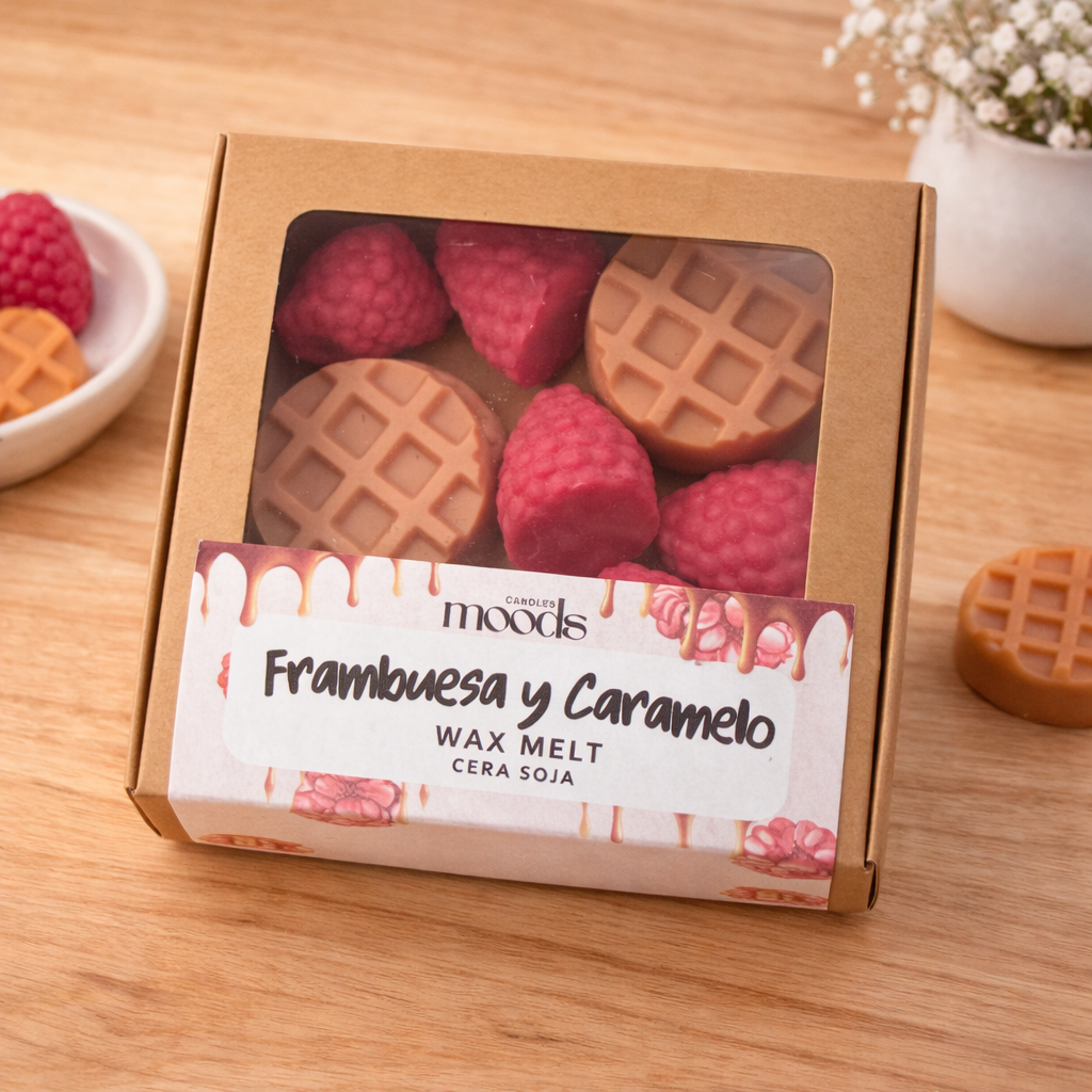 Wax Melt Frambuesa Caramelo - Figuritas