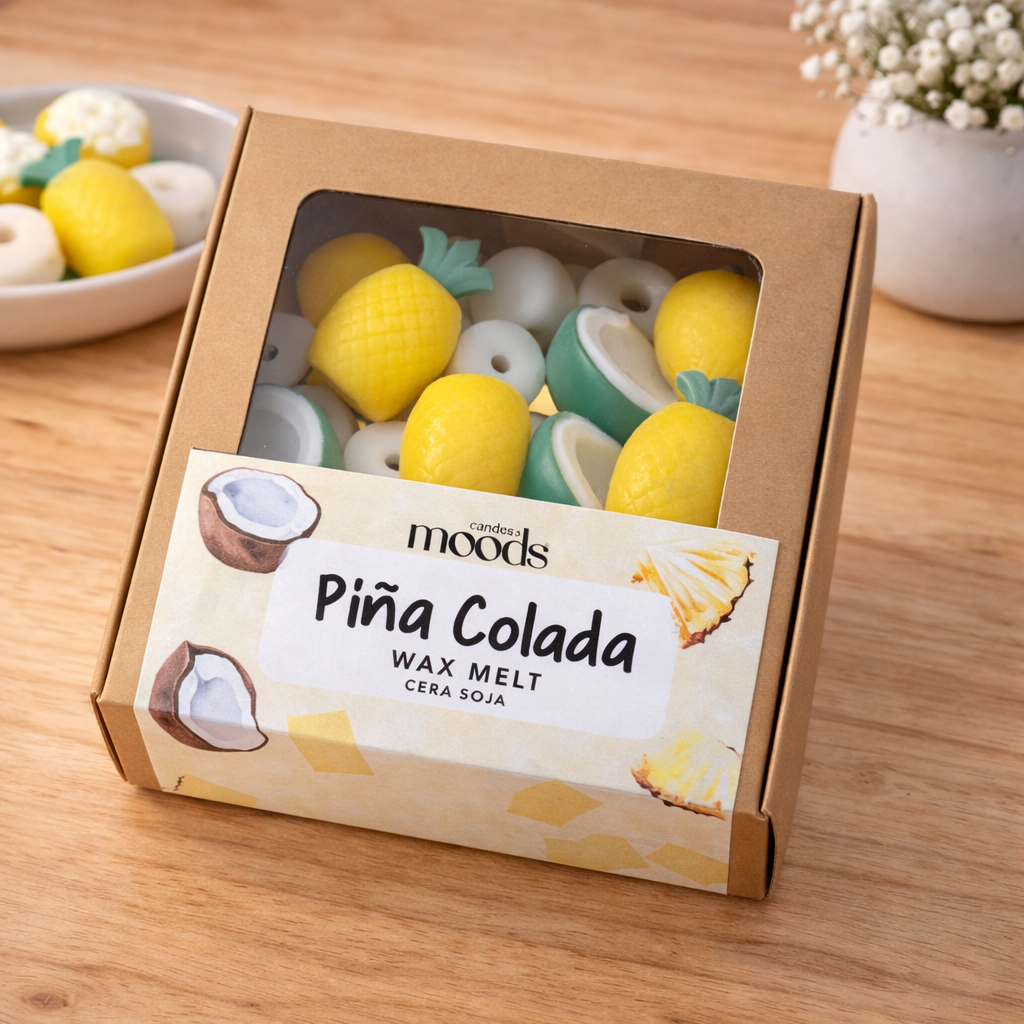Wax Melt Piña y Coco - Figuritas