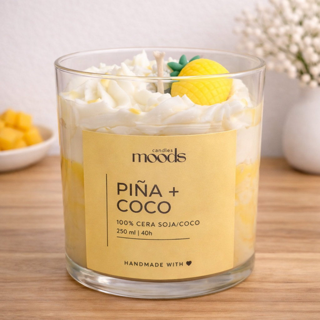 Vela Piña y Coco