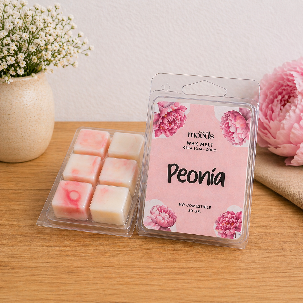 Wax Melt Peonía